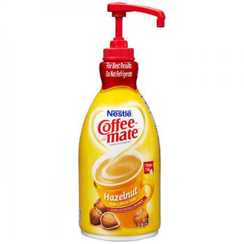 Coffeemate Liquid NonDairy Creamer, Hazelnut, 50.7 fl oz